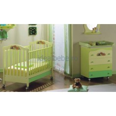 Golden Baby Italia - Set patut si comoda HIPPY menta